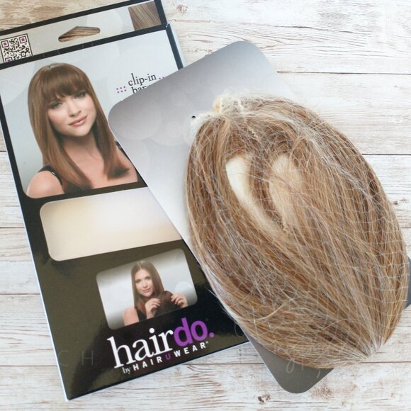 Hairdo by HairUWear Clip-in Bangs R14/25 Honey Ginger NEW Adult Hair Accessory - Picture 4 of 7